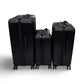 Badgley Mischka Evalyn 3 Piece Expandable Luggage Set