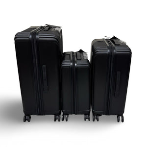 Badgley Mischka Evalyn 3 Piece Expandable Luggage Set