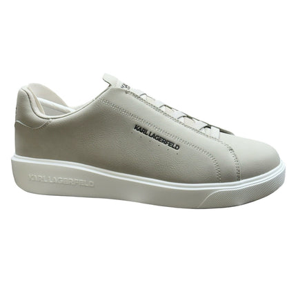 KARL LAGERFELD Men's Gray Laceless Sneaker - Size 8.5M
