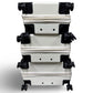 CHAMPS 3-Piece Vintage Muse Collection Hardside Luggage Set - Ivory Black