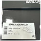 KARL LAGERFELD Men's Gray Laceless Sneaker - Size 10M