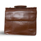 McKlein Double Compartment Leather Laptop Case USA Siamod - Brown