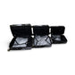 Bebe 3-Piece Hardside Luggage set - Black Marble