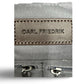 Carl Friedrik The Large Check In Spinner Suitcase - Grey/Chocolate