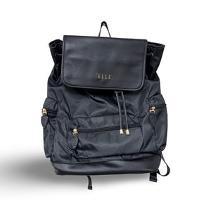 ELLE Wayfarer 19" Monogram Travel Backpack - Black