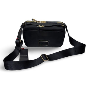 TUMI Voyageur Myla Crossbody - Black/Light gold