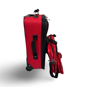 Travelers Club Bowman Eva Expandable Travel Set, 3 Piece - Red