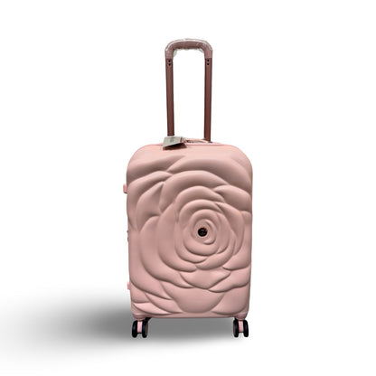 Thalia Sodi Rose Flower 26" Expandable Luggage - Pink