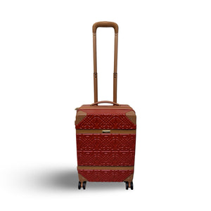 Thalia Sodi Morocco Trunk 22" Carry-on Expandable Luggage - Dark Red