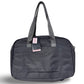 Baggallini Getaway Split Case Duffle Bag - Smoke Twill