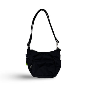 TRAVELON Anti-Theft Classic Crossbody Bucket Bag - Black