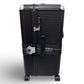 FPM Milano BANK ZIP DELUXE TRUNK ON WHEELS M - Eclipse Black
