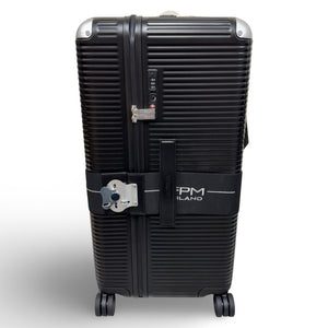 FPM Milano BANK ZIP DELUXE TRUNK ON WHEELS M - Eclipse Black