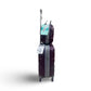AMKA Gem 2-Pc. Carry-On Hardside Cosmetic Luggage Set - Purple