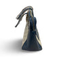 BADGLEY MISCHKA Caroline Women's Tote Weekender Travel Bag- CHAMPAGNE- NAVY