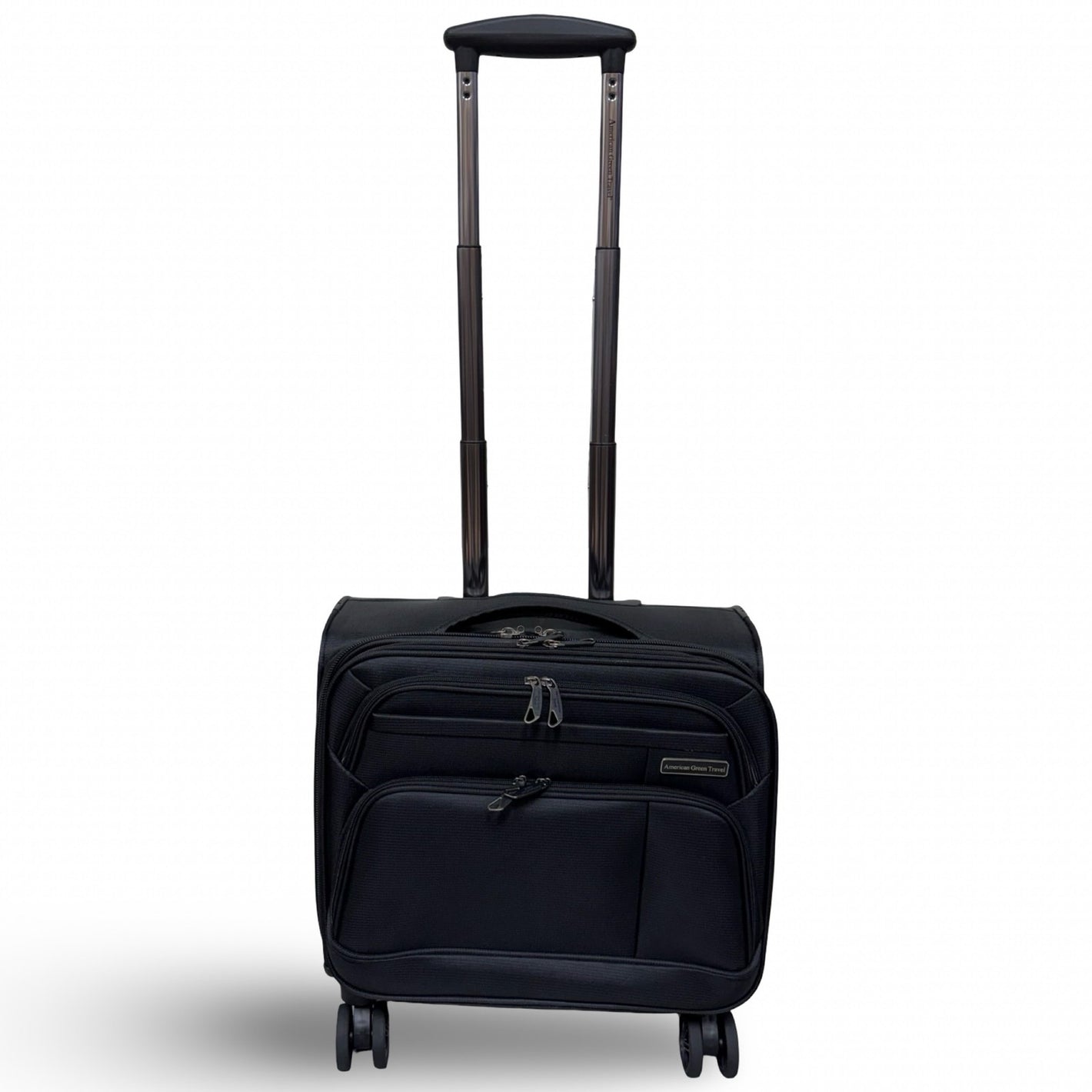 AMERICAN GREEN TRAVEL Jefferson 17" Carry-On Spinner Laptop Briefcase