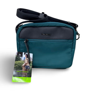 TRAVELON Anti-Theft Addison Small Crossbody - Evergreen