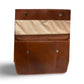 McKlein Double Compartment Leather Laptop Case USA Siamod - Brown