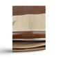 McKlein Double Compartment Leather Laptop Case USA Siamod - Brown