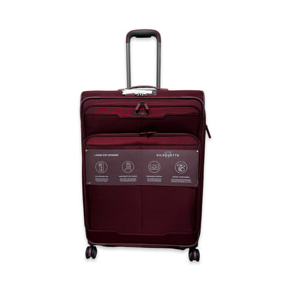 SAMSONITE Silhouette 17 30" Check-in Expandable Softside Spinner- MERLOT
