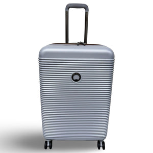 Delsey Freestyle 24" Expandable Spinner Upright Suitcase - Platinum
