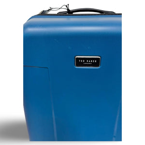 Ted Baker Flying Colours 4 Wheel Lightweight Medium Spinner - Baltic Blue