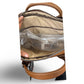 Samsonite Classic Leather Slim Brief - Cognac
