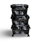 Bebe 3-Piece Hardside Luggage set - Black Marble