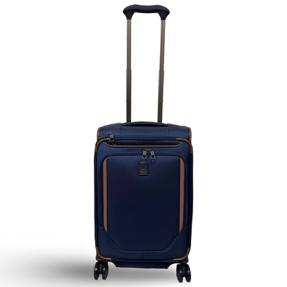 Travelpro Crew Classic Carry-on Expandable Spinner Luggage – Patriot blue
