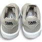 KARL LAGERFELD Men's Gray Laceless Sneaker - Size 8M