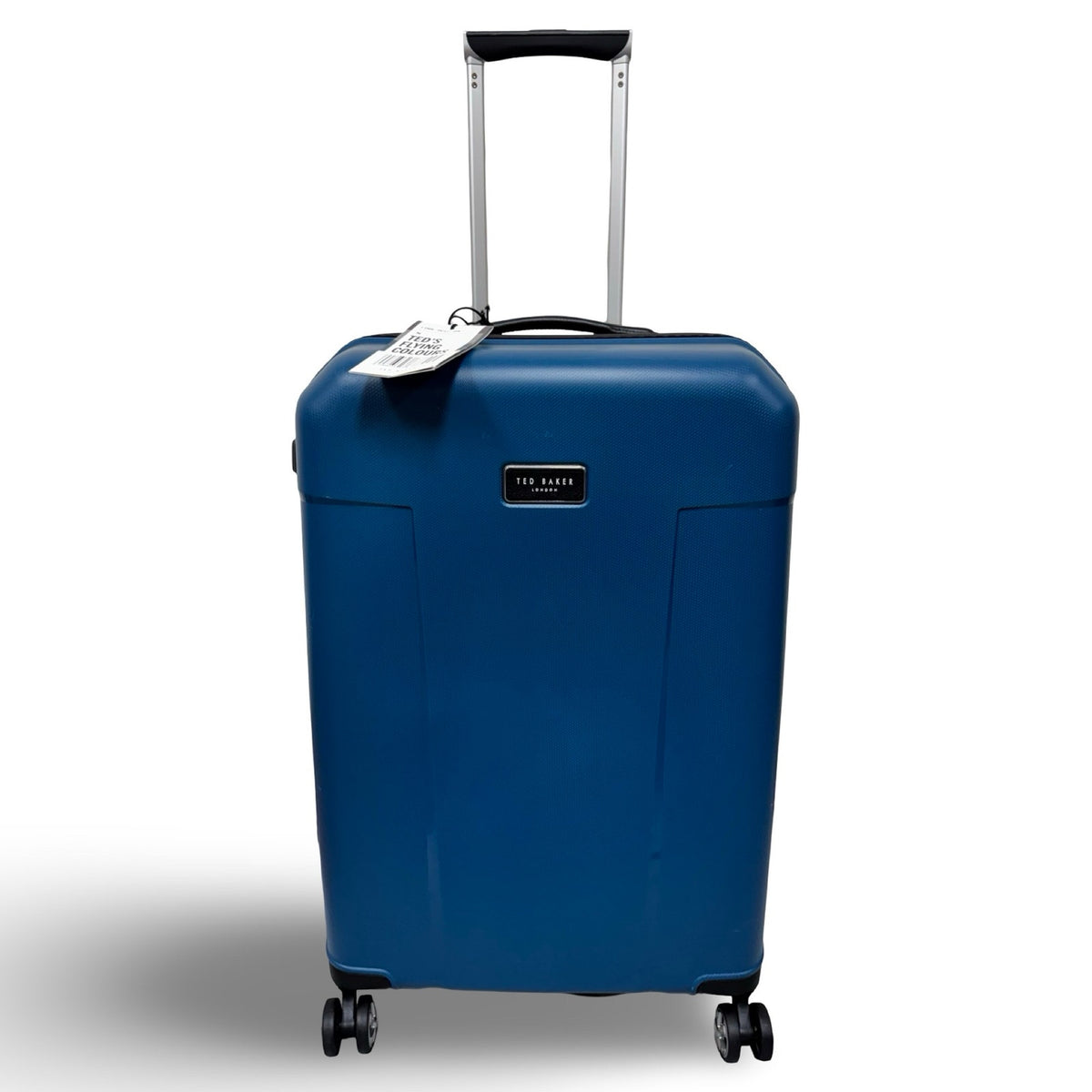 Ted Baker Flying Colours 4 Wheel Lightweight Medium Spinner - Baltic Blue