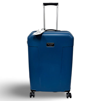 Ted Baker Flying Colours 4 Wheel Lightweight Medium Spinner - Baltic Blue