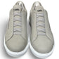 KARL LAGERFELD Men's Gray Laceless Sneaker - Size 8M