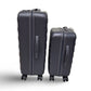 TRAVELERS CLUB Austin 4 Piece Hardside Luggage Set - Forged Iron