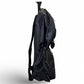 ELLE Voyage 17.5" Twill and Faux Leather Backpack - Black
