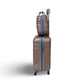 AMKA Varsity 2-Pc. Carry-On Hard side Cosmetic Luggage Set - Rose Gold