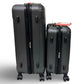DUKAP Intely 2-Pc. Hardside Luggage Set - Gray