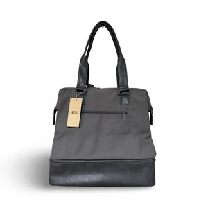 BÉIS The Convertible Mini Weekender -Gray