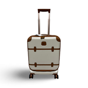 Bric's Bellagio 21" Pocket Spinner Suitcase - Cream
