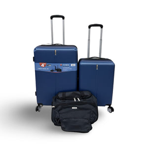 TAG Cityscape 4 Piece Hardside Luggage Set- Air Blue