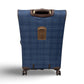 London Fog Brentwood III 25" Expandable Spinner Softside  - Navy, Bronze