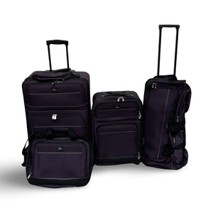 Skyway Seville 2.0 5-Piece Travel Set - Purple