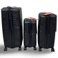 Bobcat Excavator 3-Pc. Expandable Hardside Spinner Luggage Set - Black
