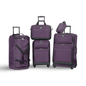 Skyway Seville 2.0 5-Piece Travel Set - Purple