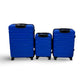 American Flyer Mina 3-Piece Hardside Luggage Set - Blue