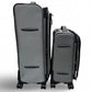 Perry Ellis Viceroy II 2-piece Luggage Set - Charcoal (Preowned)