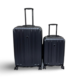 Delsey Paris Accelerate 2-piece Hard side Luggage Set - Dark Grey
