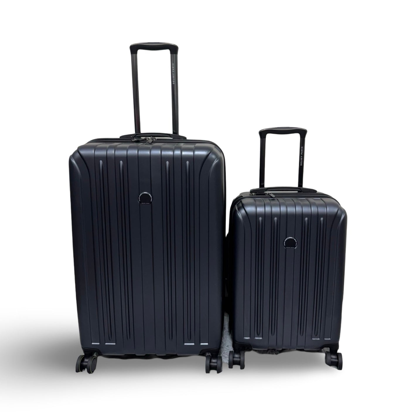 Delsey Paris Accelerate 2-piece Hard side Luggage Set - Dark Grey