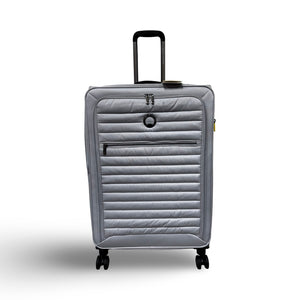 Delsey Paris Cruise 3.0 Soft 28" Expandable Spinner - Platinum