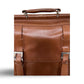 McKlein Double Compartment Leather Laptop Case USA Siamod - Brown